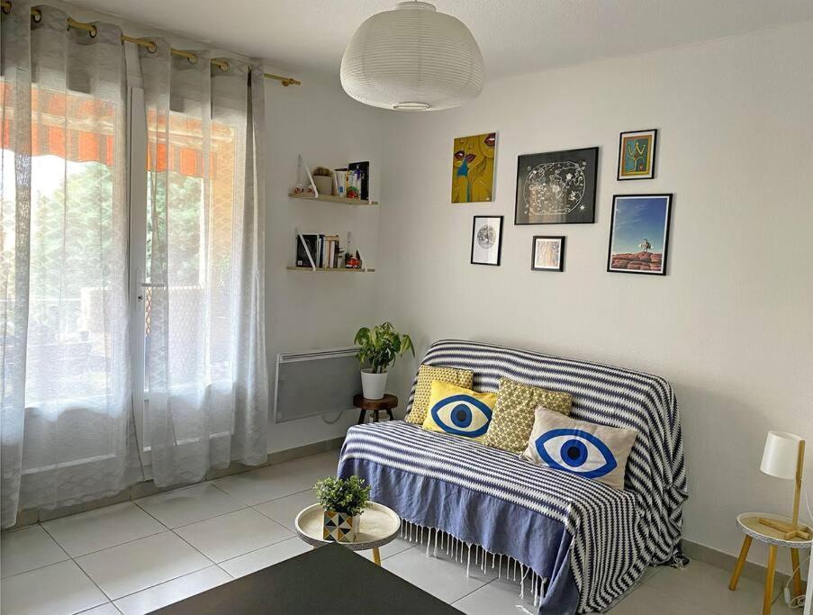 Joli Studio A 6 Min A Pied De La Plage Appartement Sanary-sur-Mer Buitenkant foto