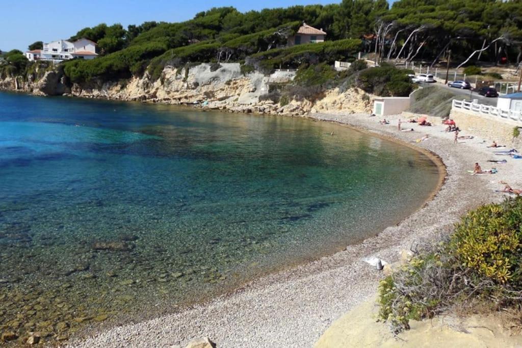 Joli Studio A 6 Min A Pied De La Plage Appartement Sanary-sur-Mer Buitenkant foto